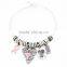 Latest design elegant wholesale vintage engraved inspiration expandable wire bracelet