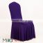 Wedding ruffled skirt spandex chair cover                        
                                                                                Supplier's Choice