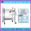 Good quality medical trolley, mobile stainless steel trolley