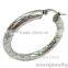 pressed surgical grade stainless steel earrings for women