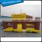 inflatable rodeo corral/ inflatable mat for mechanical bull game/ inflatable bouncing mat