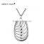 modern black color stainless steel ceramic jewelry custom 2014 fashion necklace