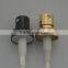 Different size gold aluminium perfume crimp pump for perfume bottle