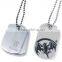 Cheap Aluminum Stainless steel Blank Zinc alloy Dog Tag