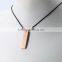 Fashionable product of rose gold drop magnetic pendant jewelry with stones