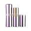 round empty plastic cosmetic lipstick packaging tube