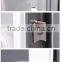 55 series thermal break aluminum frame toughten glass swing door
