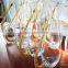 Novelty Glass Red Wine Pitcher with 24K Gold Floating Flakes Liquid Decanter