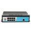2016 New hot 8 port Gigabit Switch POE with 1 10/100/1000mbps RJ45 uplink
