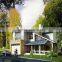 China Supplier Four Bedrooms Design Light Gauge Steel Frame Luxury Prefabricated Villa