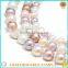Simple Design AAAA+10mm South Sea Shell Pearl Jewelry Mix Pink Neclace