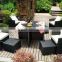 2016 hot sale garden furniture outdoor set with cushions UNT-R-924