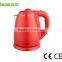 Small Hotel Supplies Mini Stainless Steel Tea Water Electric Kettle Plastic Housing Anti Scald Safe to use