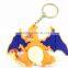 Wholesale Key ring Cartoon Fancy Rubber 2d Key chain