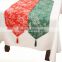 100% polyester christmas table runner home textile china products