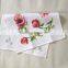 100% cotton Yarn dye waffle tea towel 21s/2*21s/2 40*60cm 60g with flower design printing