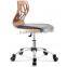 Vintage Black Dining MidCentury Modern Faux Wood Chrome Chair Caster