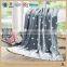 Soft warm polyester polar fleece blanket