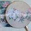 Fragrant Hot Selling Delicate Bamboo Wooden Summer Accesory Art Folding Carved Hand Fan