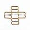 T-fashion Factory Price OEM/ODM 18mm Metal Bra Rings Sliders Hooks