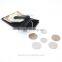 Custom wholesale genuine leather slim wallet business card credit card holder
