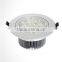 hot selling 12w flush ceiling down lights, mini led recessed ceiling light