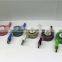 Glowing laughing face stretchable flat micro usb cable, USB to micro usb 5 pin for all smart phone