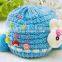 Cute baby hat with rabbit, knitted hat for newborn baby