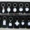 Multi use printable sublimation blank metal key chains