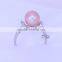 charm lignt pink pearl rings silver sterling pearl rings jewelry