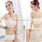 Ginie Bra white/nude/black A strapless bra with Wrapped chest/bust out