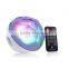 Brand New Color Ball Bluetooth Speaker LED Light Magic Crystal Speaker With Remote Control Wireless Audio Player Xmas Gift