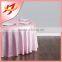 restaurant linen decorative plastic satin waterproof tablecloth