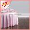 durable polyester elegant satin fabric cheap round tablecloth for wedding