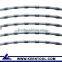 Diamond endless cable for granite and marble block squaring