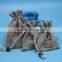 Eco material drawstring jute bag for seed