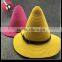 stylish peaked hat straw hat