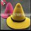 stylish peaked hat straw hat