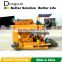 Mobile concrete block machine QTM6-25 with CE certificate suitable for small business investment