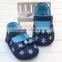 Wholesale Baby Soft Sole Denim Cloth Dress Shoes