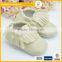 Fashion style pu shoes face leather handmade soft sole baby kids leather shoes