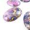 30x40mm big oval purple imperial jasper cabochon beads,gemstone pendant cabochon stone beads set for earrings,rings, 4120024