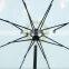 Outsunny 9' Outdoor Patio Umbrella w/ Tilt & Solar Powered LED Lights - Cream