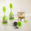 stainless steel and Silicone Tea Infuser of Leaf Shapes Food Grade BPA Free