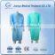 top quality PP waterproof disposable Yellow isolation gown
