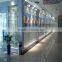 clear colored crystal parallel cloudy mosic glass block suppliers