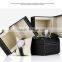 China Leather Factory Wholesale Custom Luxury Watch Box, Black Beautiful Gift Box