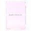 OEM ACCEPTABLE Frosted transparent matte skin slim pc back cover hard case for Apple ipad air 2 CRYSTAL SMART COVER COMPANION
