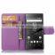 COW SKIN TEXTURE Soft Wallet Case Stand PU Leather Case For SONY XPERIA Z5 COMPACT E5803 FLIP LEATHER CREDIT CARD Z5 MINI CASE