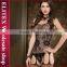 Wholesale Flower Pattern Tattoo Sexy Woman Body Stocking Lingerie Hot